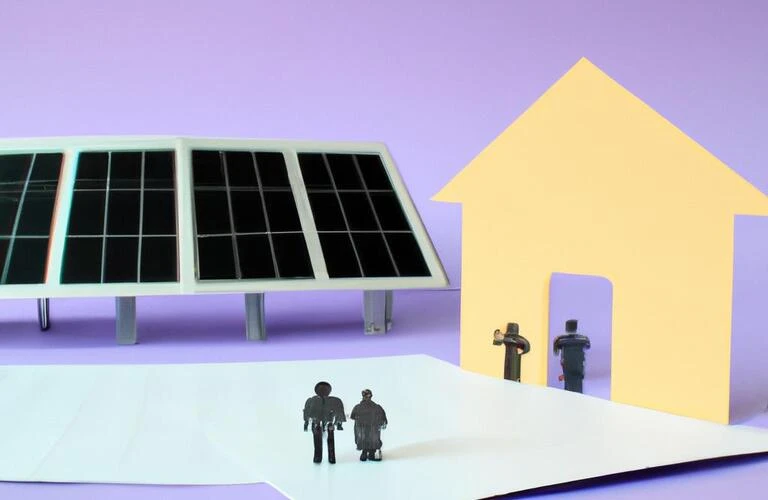 家族みんなで未来を考えよう！太陽光発電のある生活が、安心・安全を実現します。