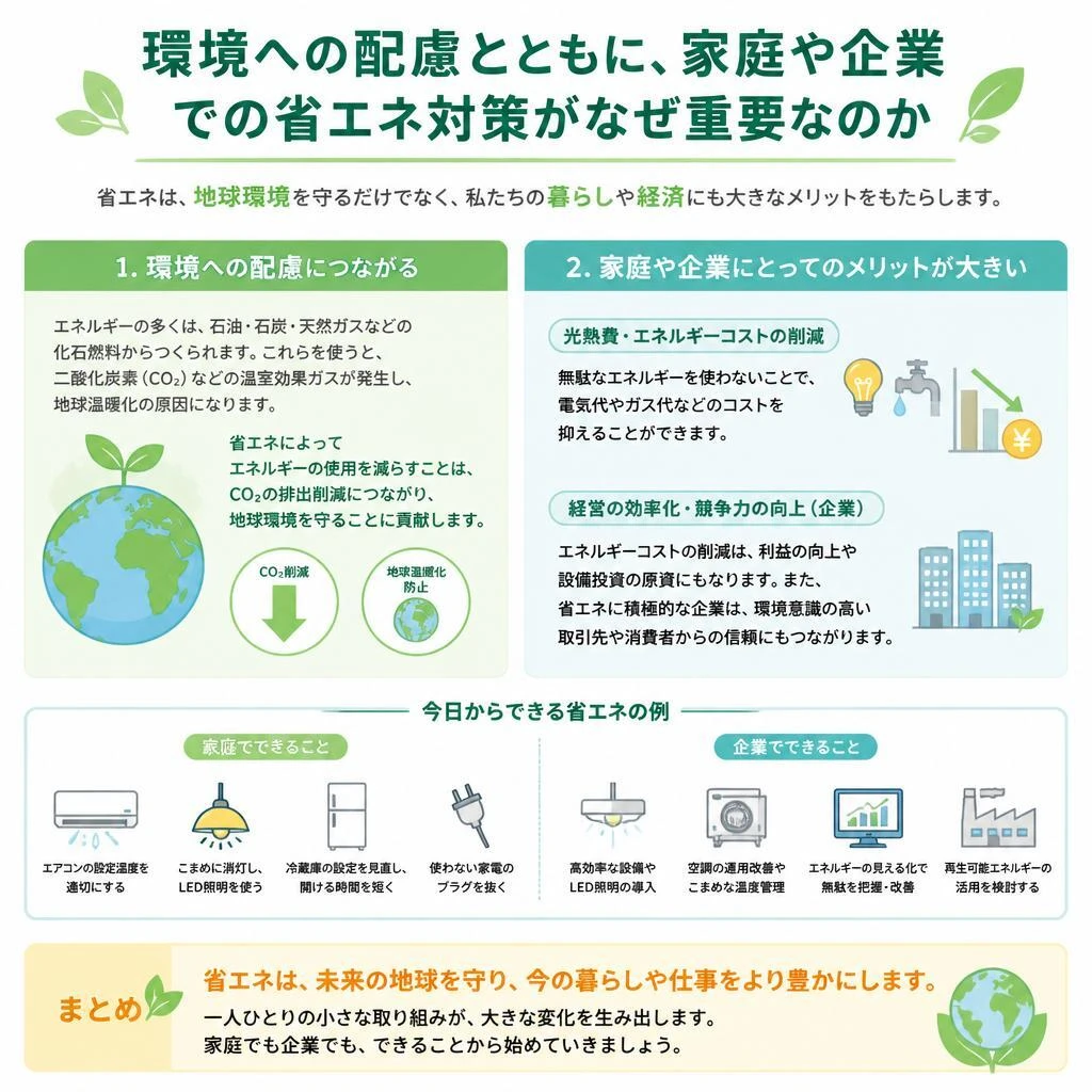 省エネ対策の重要性