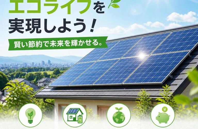 太陽光発電でエコライフを実現しよう！賢い節約で未来を輝かせる。
