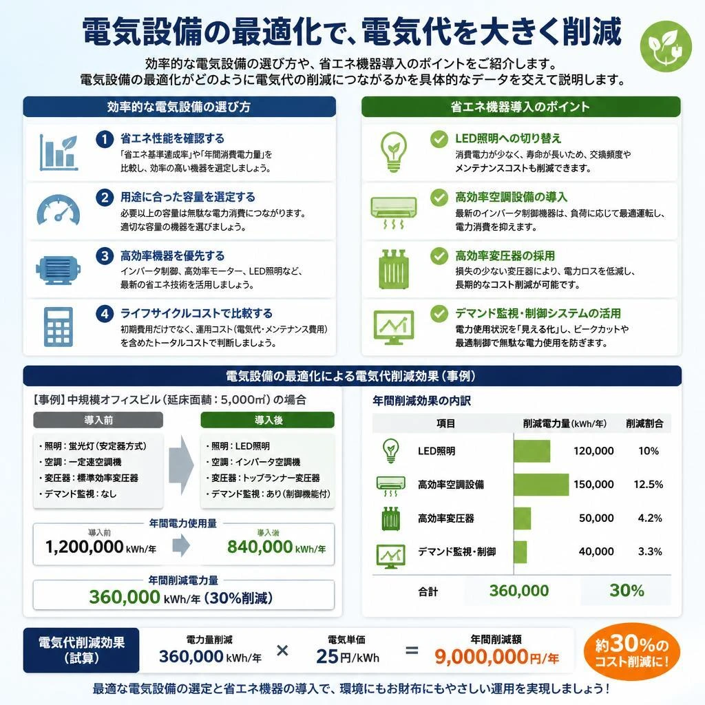 2. 自宅・職場の電気設備を見直す