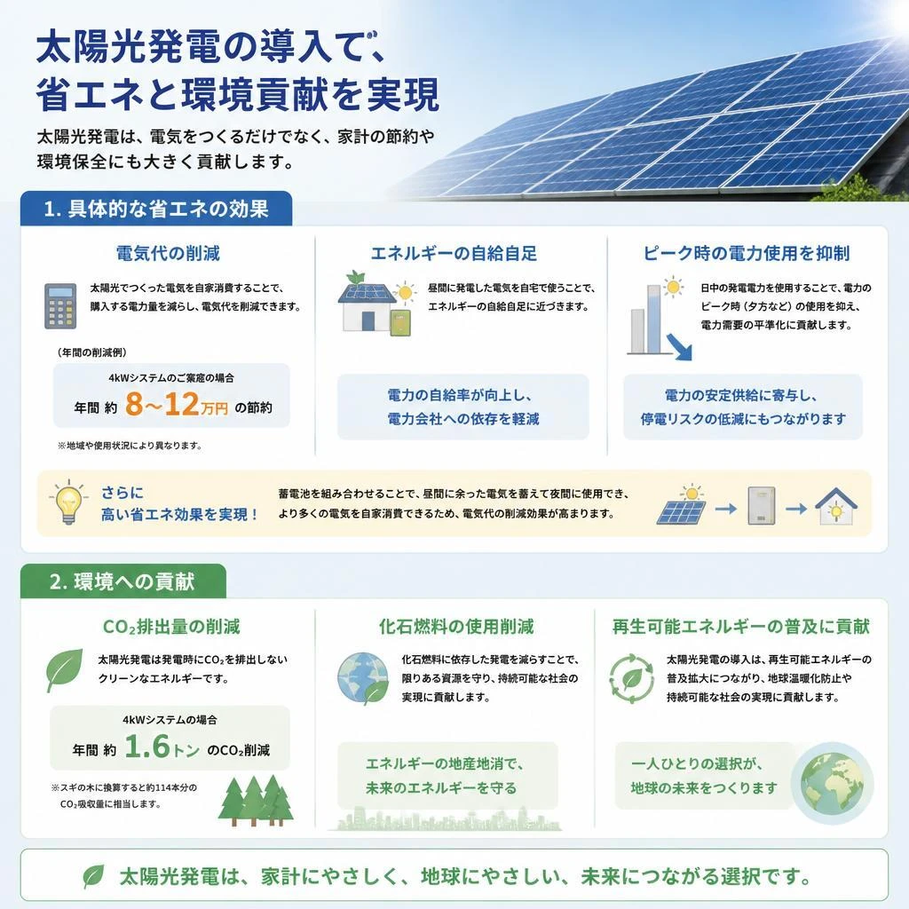 3. これからのエコライフを支える省エネ効果