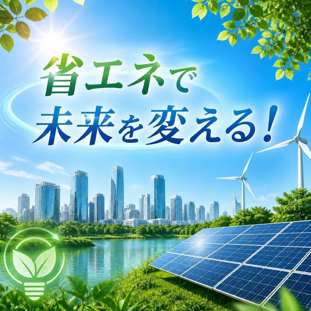 省エネで未来を変える！