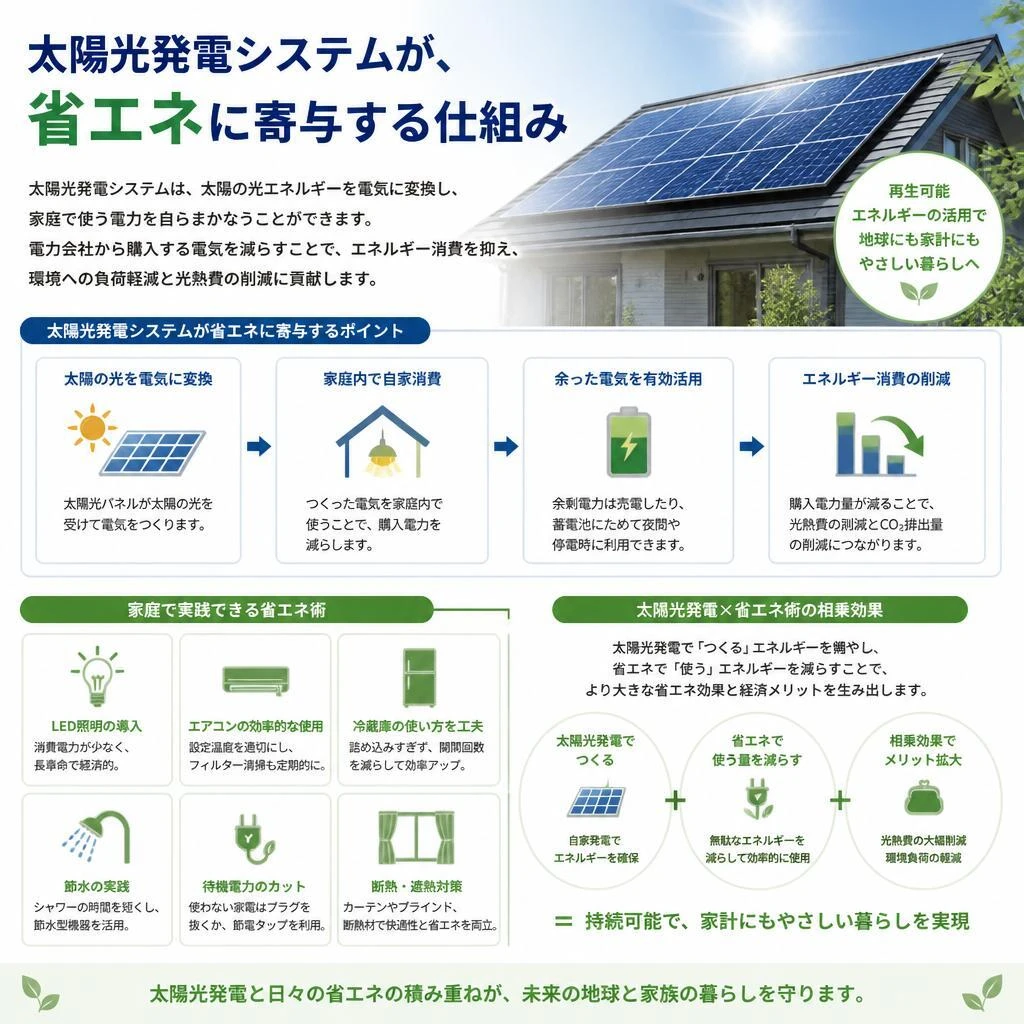 4. 省エネ対策と太陽光の関係