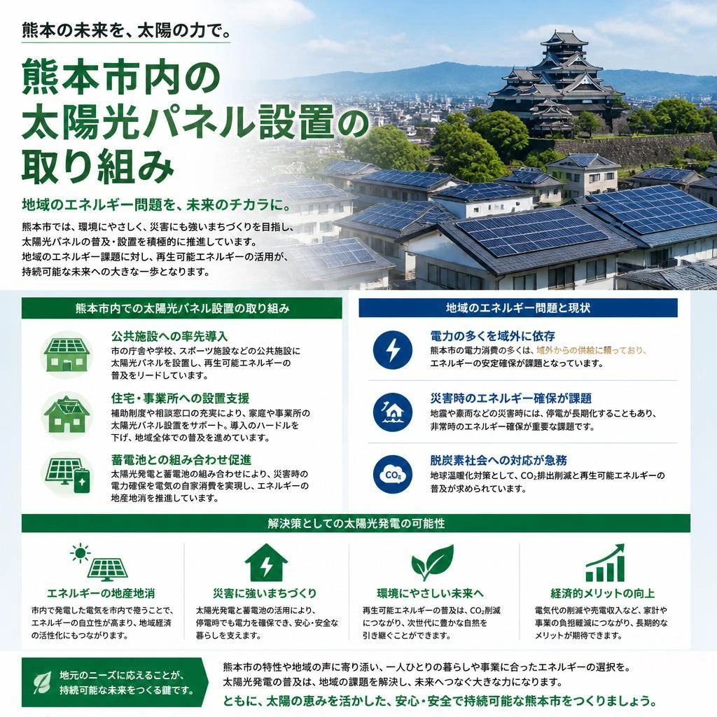 2. 熊本市における太陽光エネルギーの普及状況