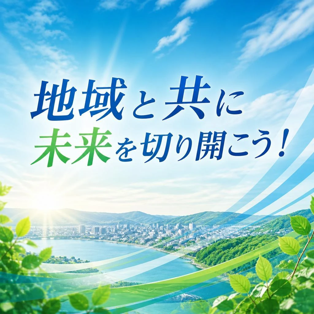 地域と共に未来を切り開こう！