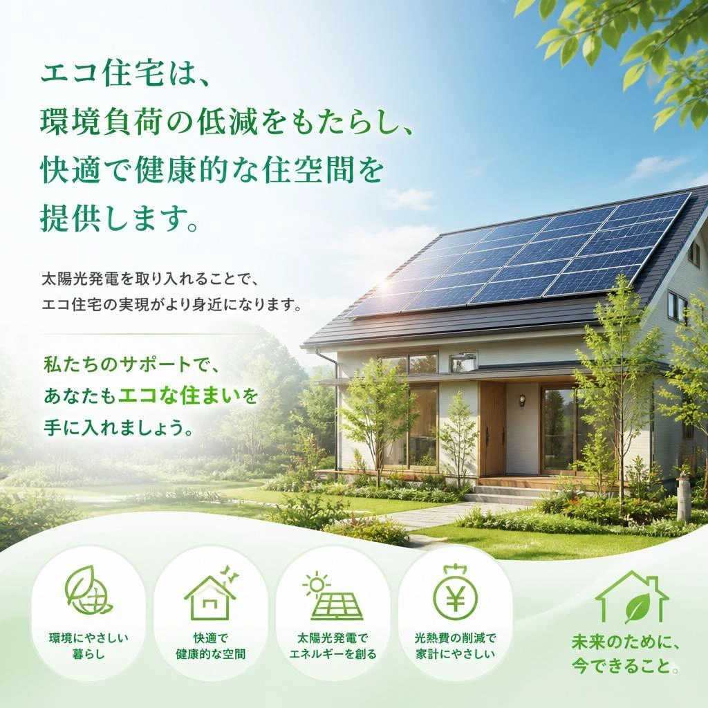 エコ住宅の実現