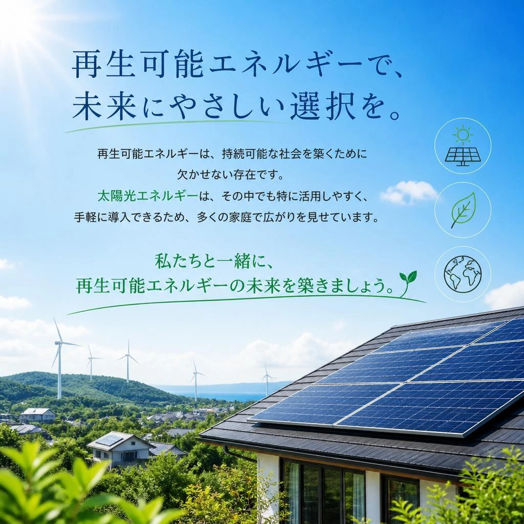 再生可能エネルギーの重要性