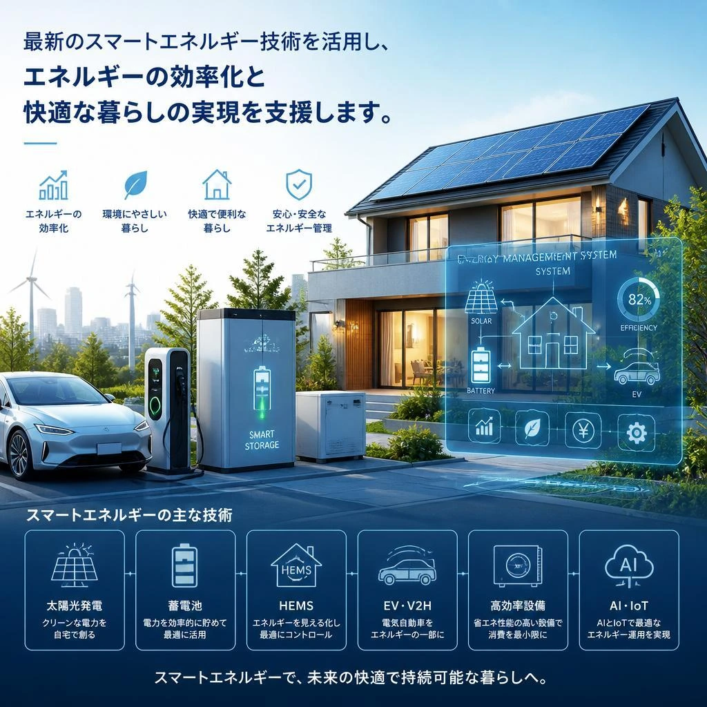 スマートエネルギーで未来を変える