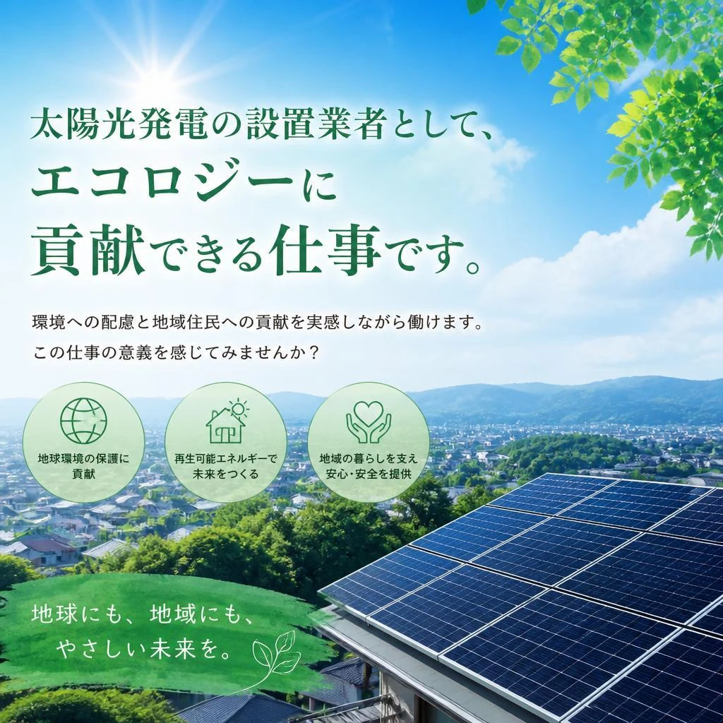 エコな未来を創る仕事