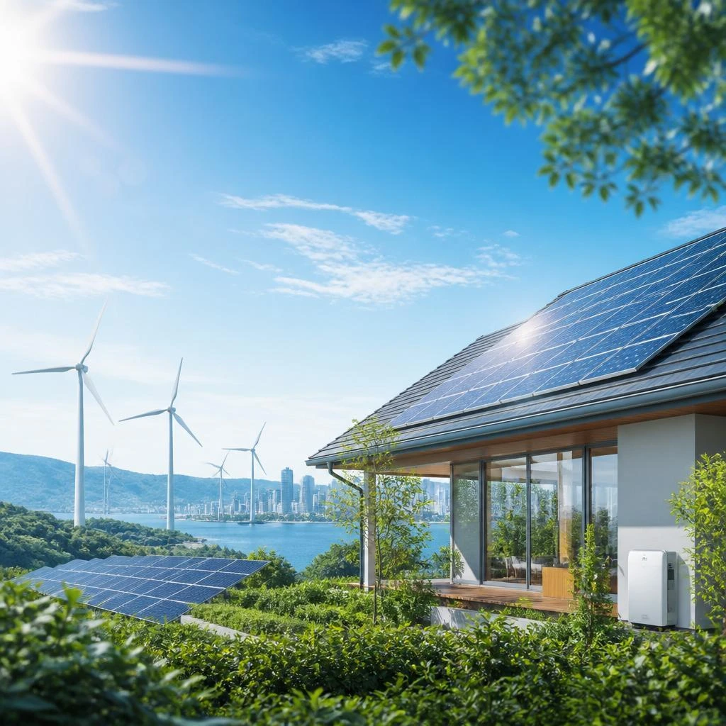 環境と未来を考えた太陽光発電システムの導入で、暮らしをより豊かに！