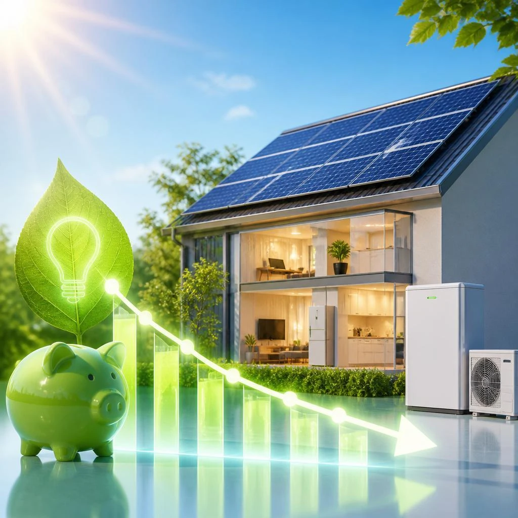 太陽光発電の導入で家計を助ける省エネ提案