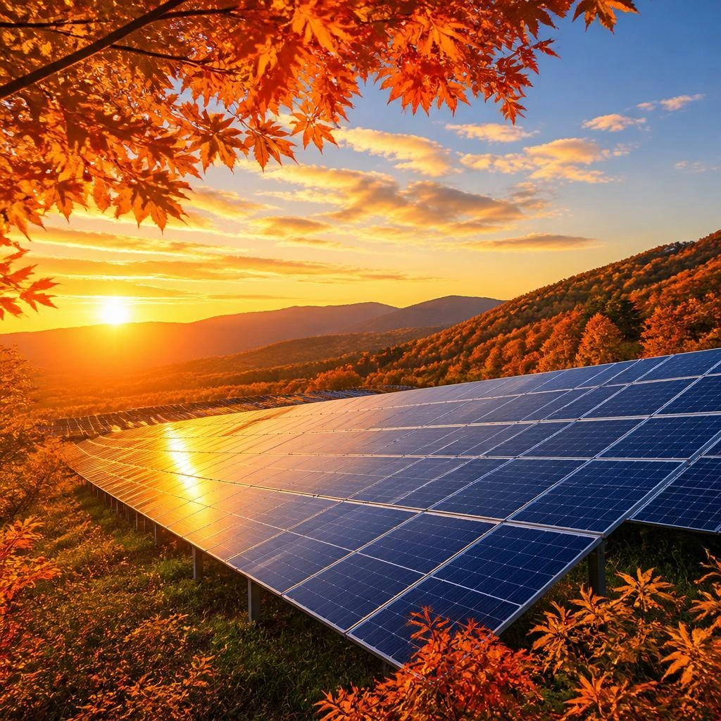 秋本番、太陽光発電で新たな未来を切り拓こう！