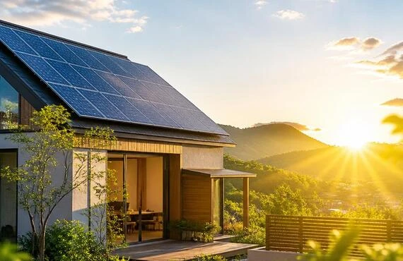 家族の笑顔を太陽光エネルギーで育む、持続可能な暮らし