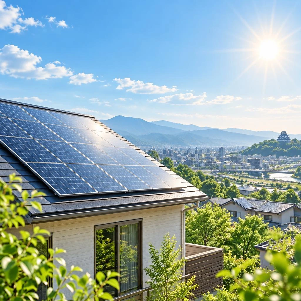 太陽の力で、住まいも暮らしももっと心地よく。熊本市北区から始める、わが家のエコ発電。