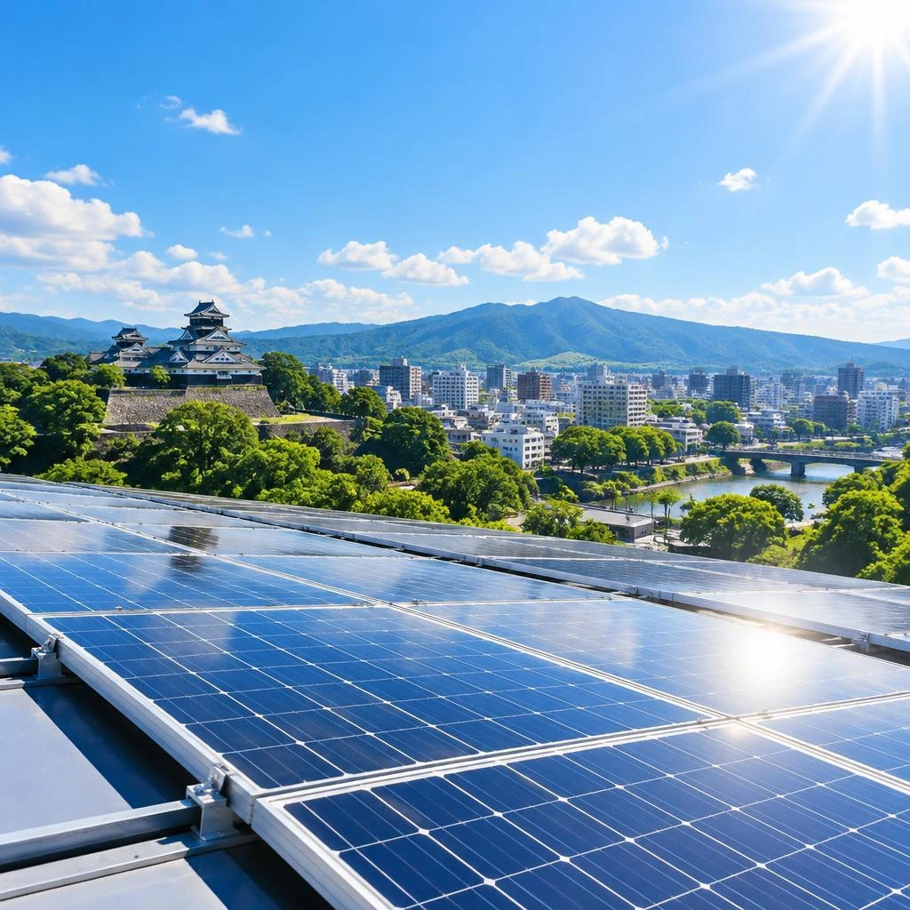 未経験から、熊本の街を支える電気のプロへ。太陽光発電の現場で、確かな技術と未来を手に入れよう。