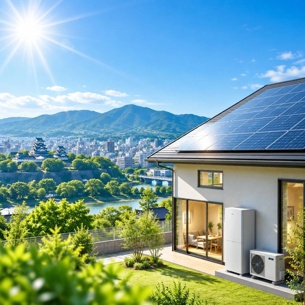 太陽の恵みを、暮らしの力に。太陽光発電とオール電化で、これからのエネルギー生活を熊本から。