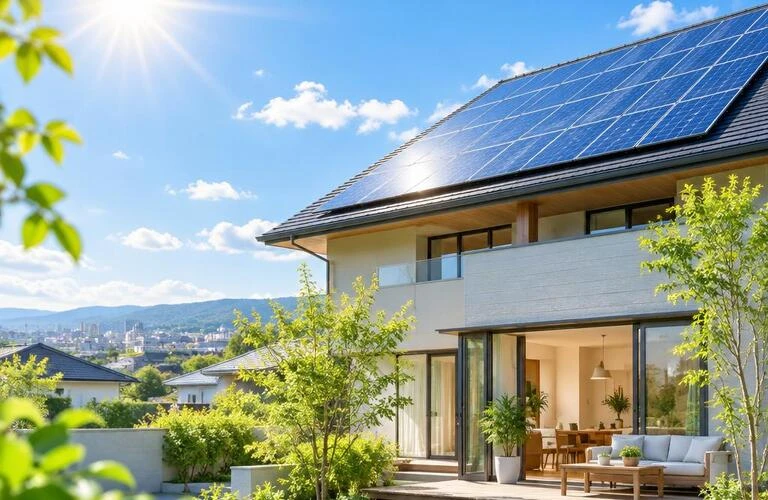 家族の笑顔が続く毎日へ。太陽の力で、電気も暮らしももっと心地よく。